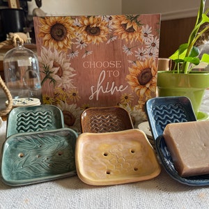 NEW! Soap dishes with tray