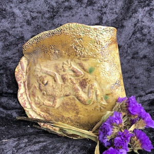 Frog wall pocket  (ancient looking)