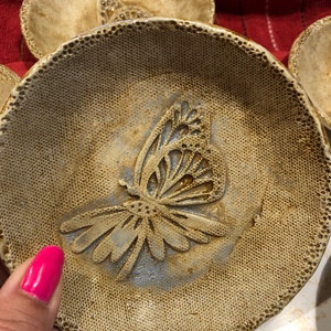 Pottery Butterfly plate/dish