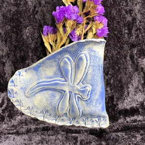 Dragonfly wall pocket