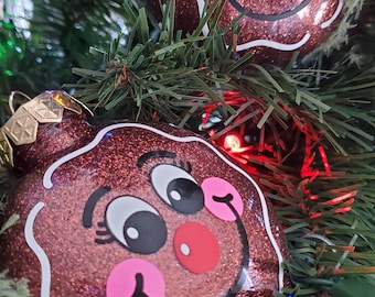 Gingerbread Family Christmas Ornaments: Shatterproof Holiday Decor