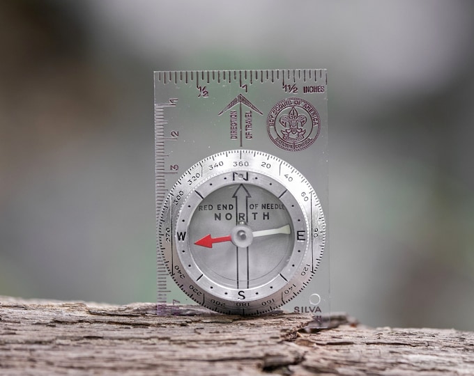 Vintage Boy Scout Compass by Silva