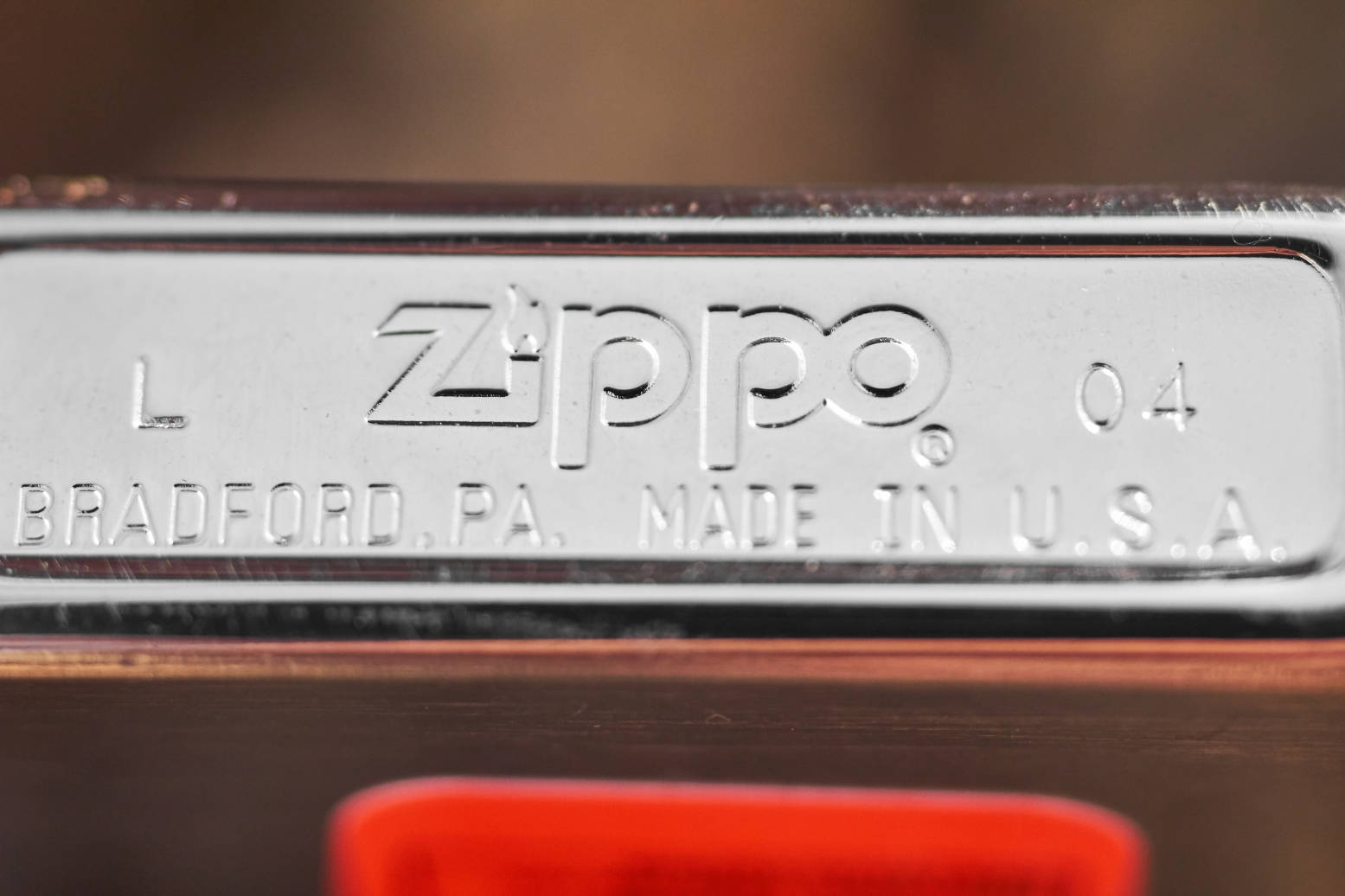 Zippo USS Constellation CV 64 unfired Zippo with safety sticker