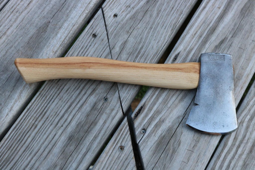 vintage Collins Hatchet Boy Scout hatchet marked Official Boy Scout