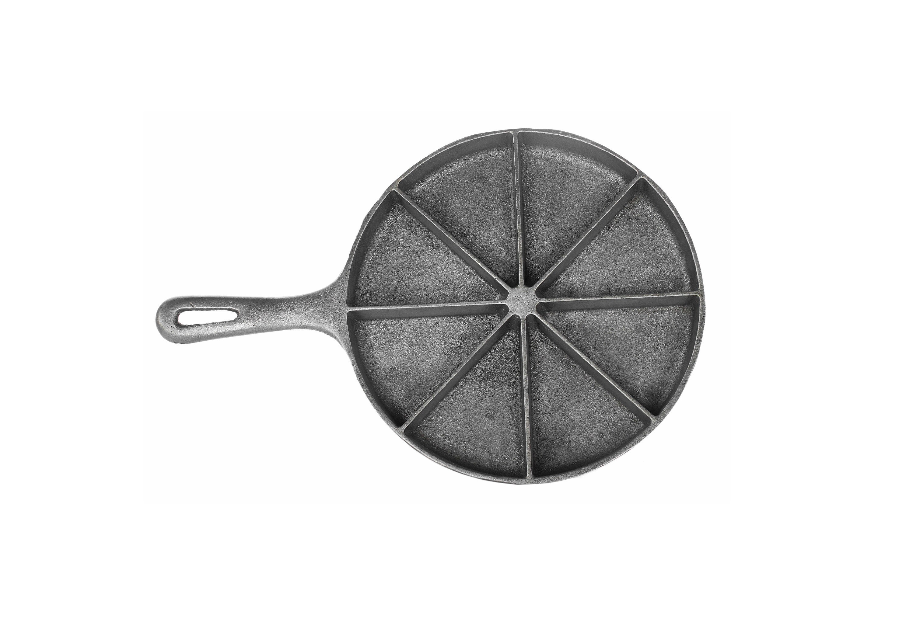 Vintage Cast Iron Corn Bread Pan Slice Or Wedges 9 Inch