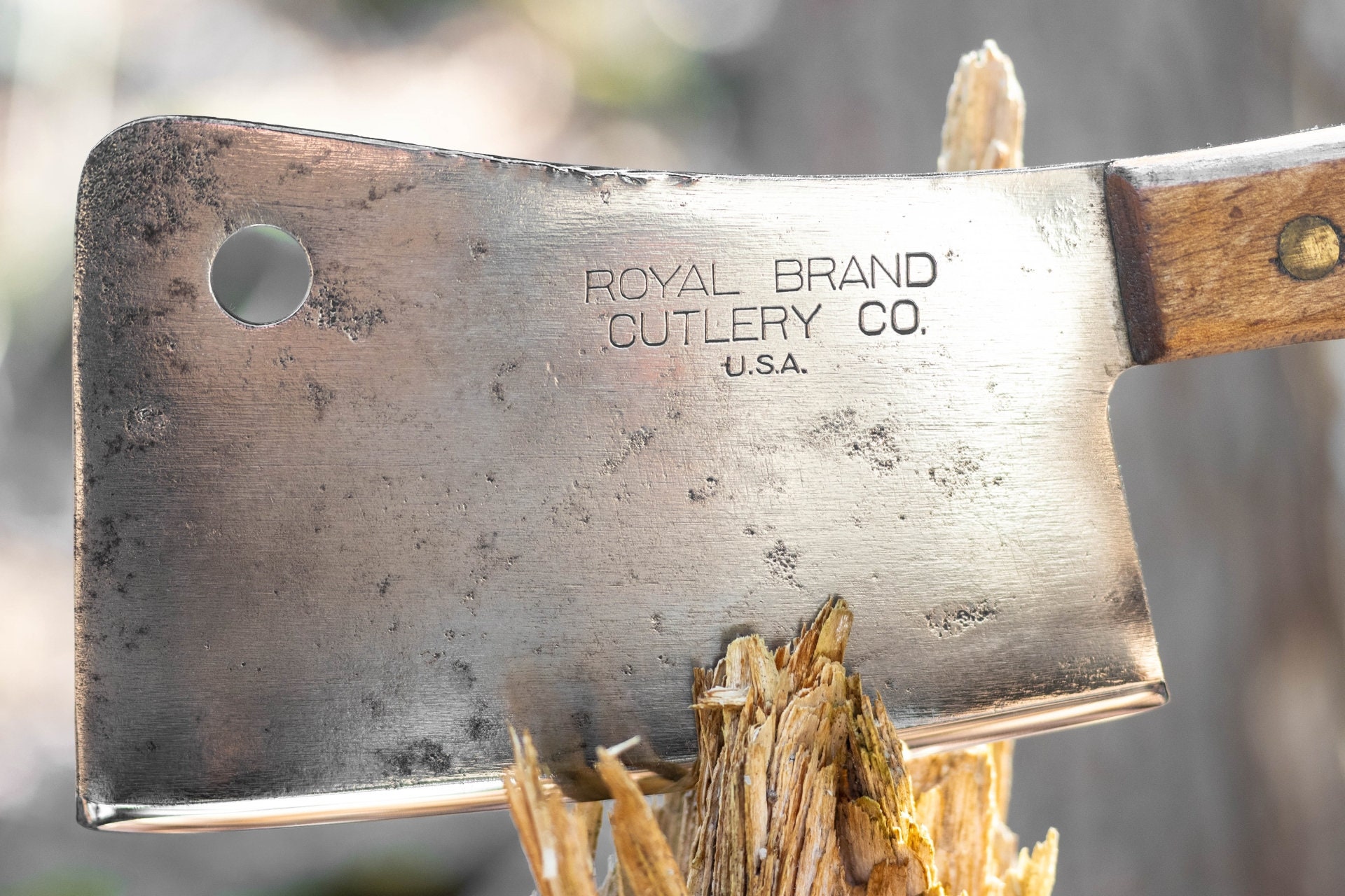 Vintage Royal Meat Cleaver