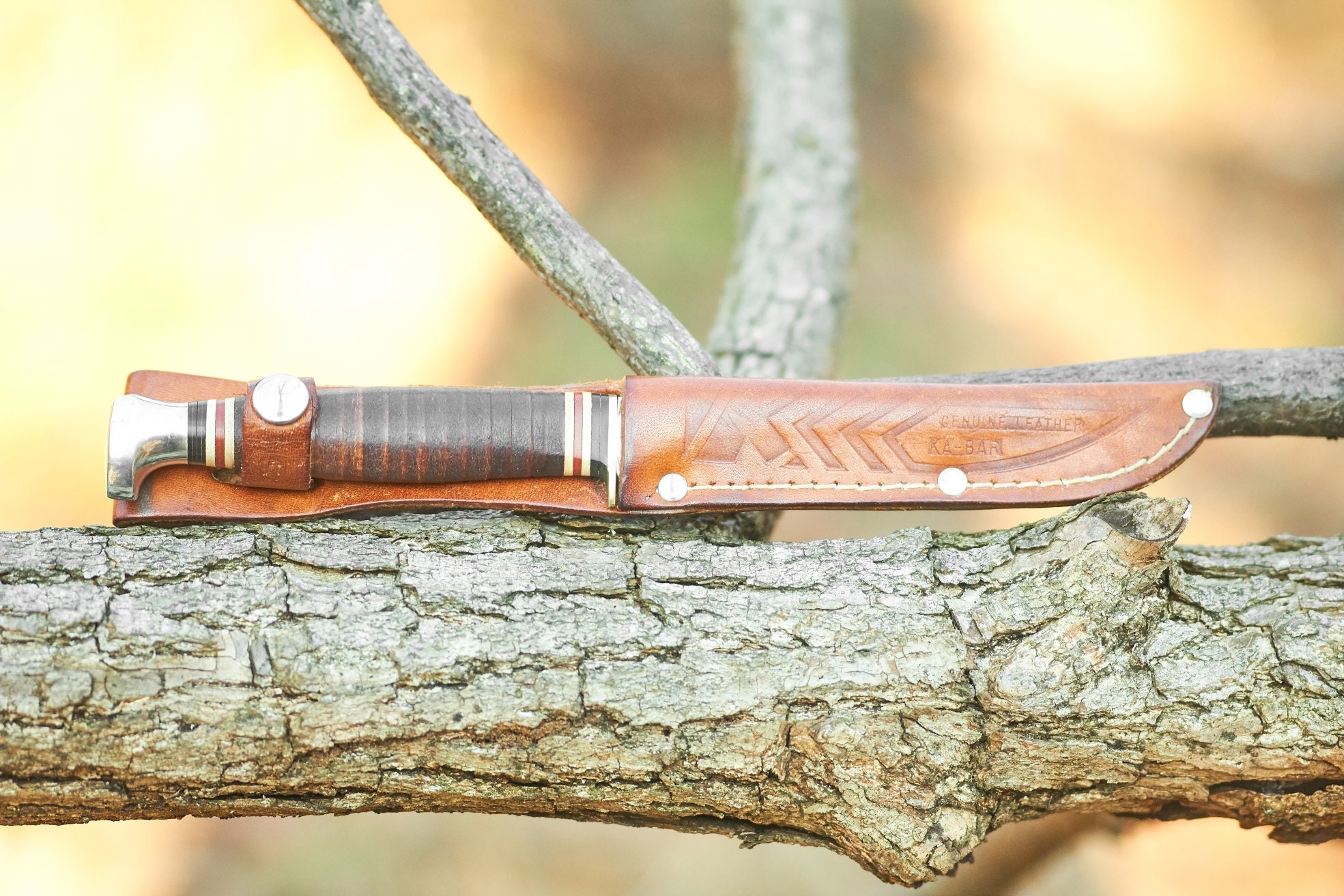 Vintage Kabar Fixed Blade knife 1226