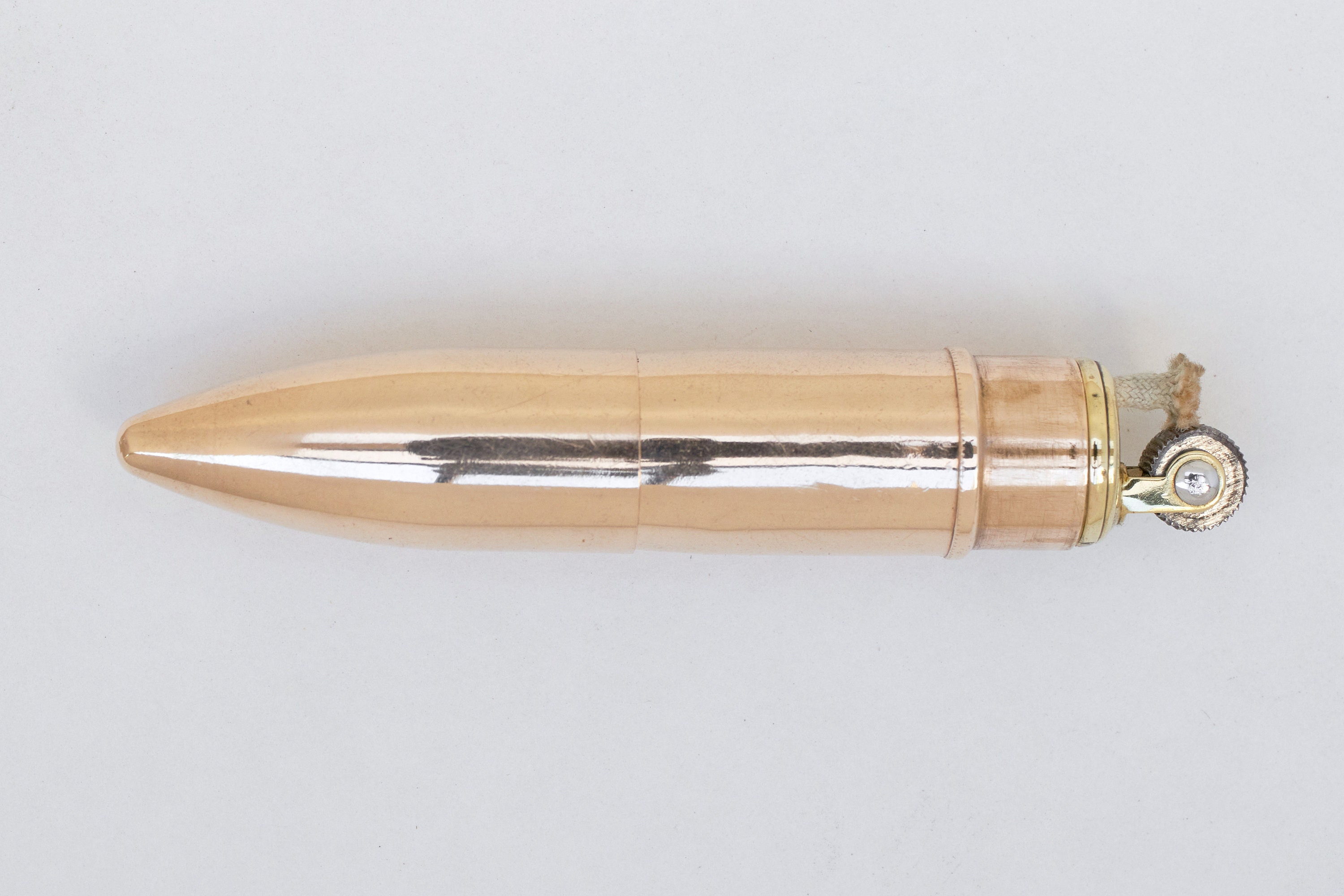 Vintage Brass Bullet Lighter