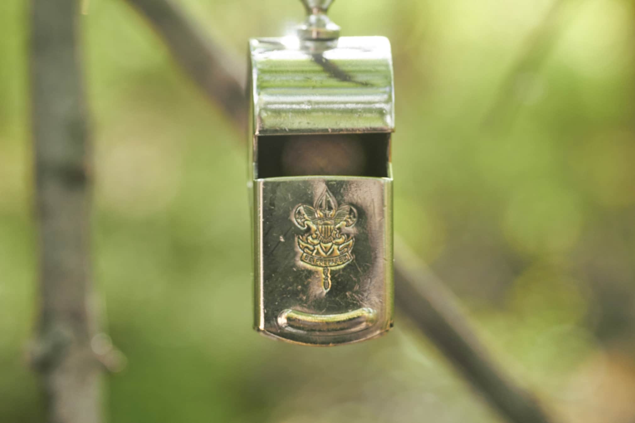 Vintage Boy Scouts of America whistle BSA