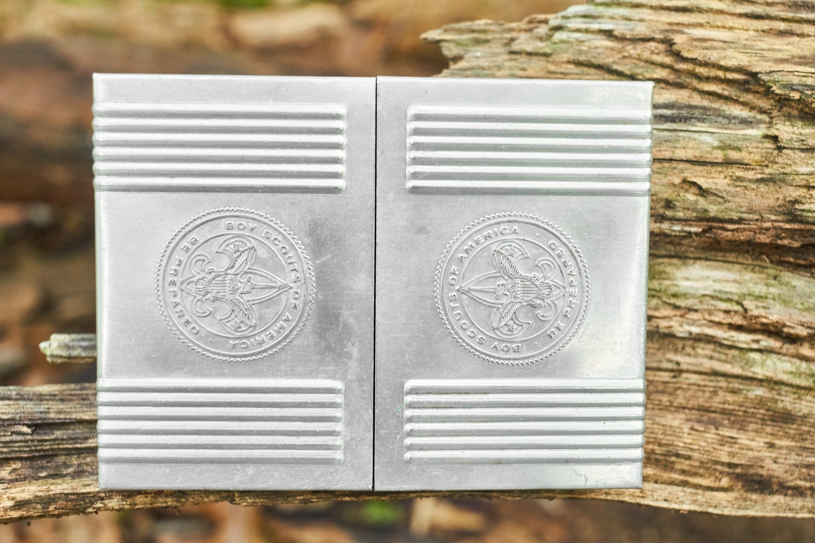 Vintage Boy Scouts of America folding camp stove