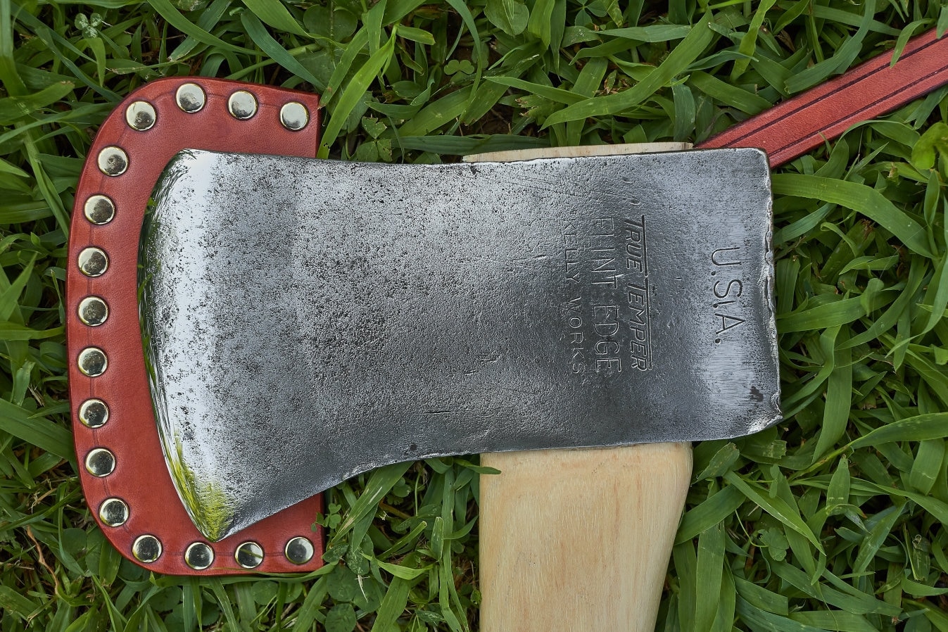 true temper flint edge kelly works double bit axe