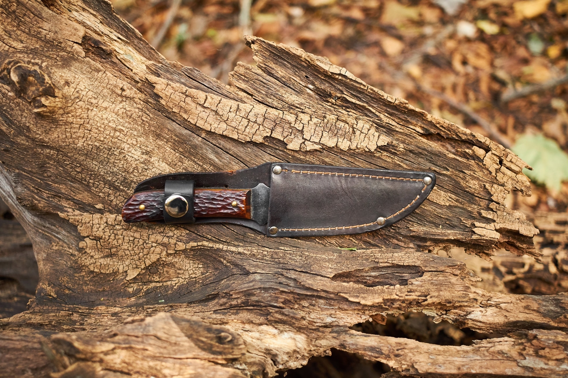 Knife Vintage Remington Fixed Blade RH4 with original sheath