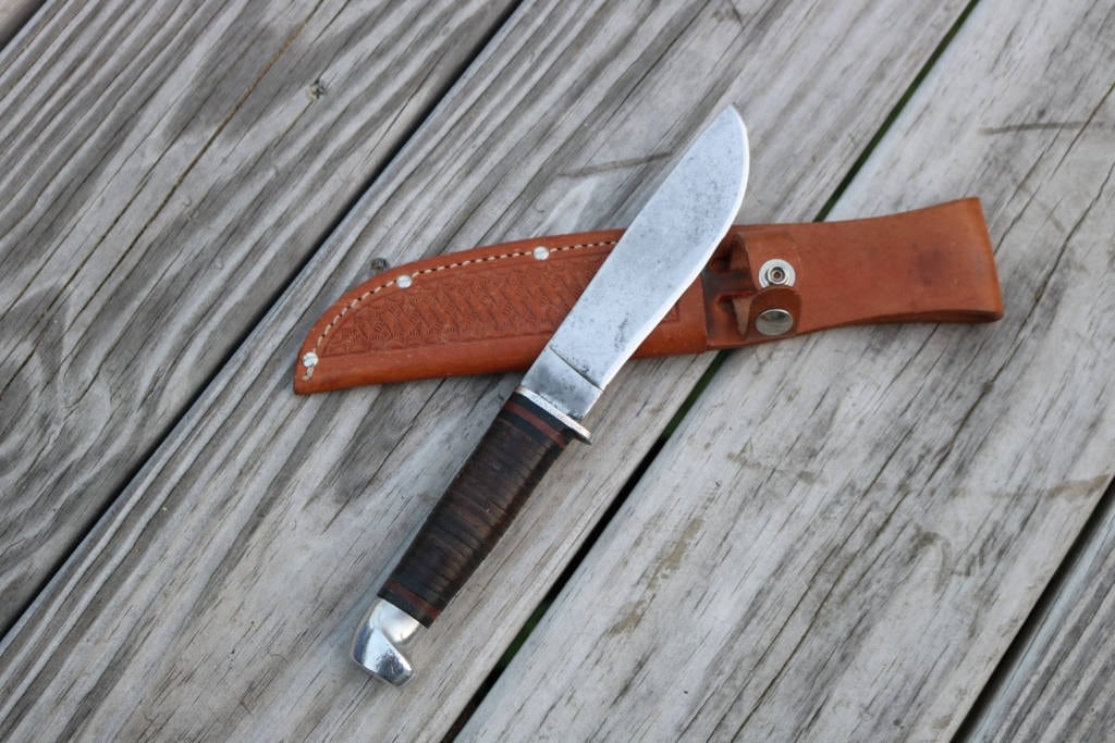 Vintage fixed blade knife