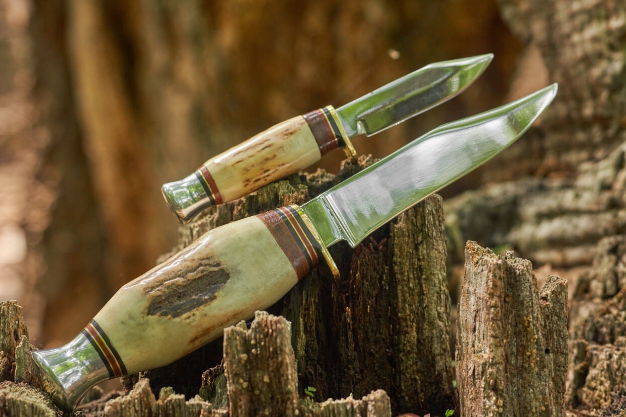 Vintage Fixed Blade Knife J Nowill and Sons fixed blade knife set