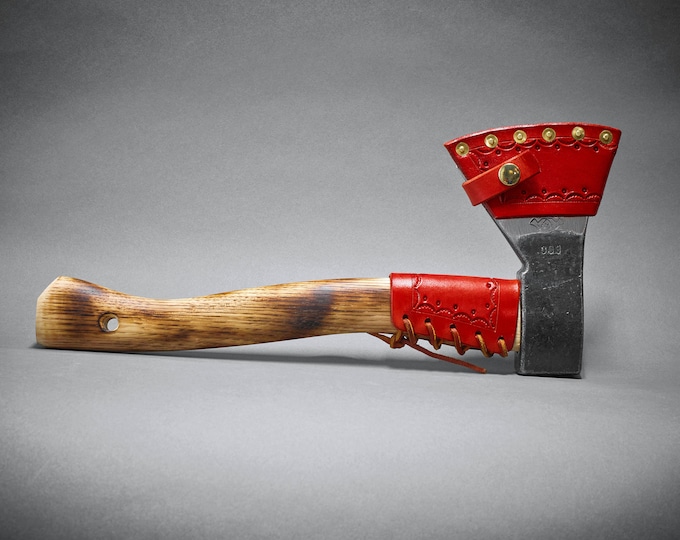 Prandi Hatchet with leather sheath