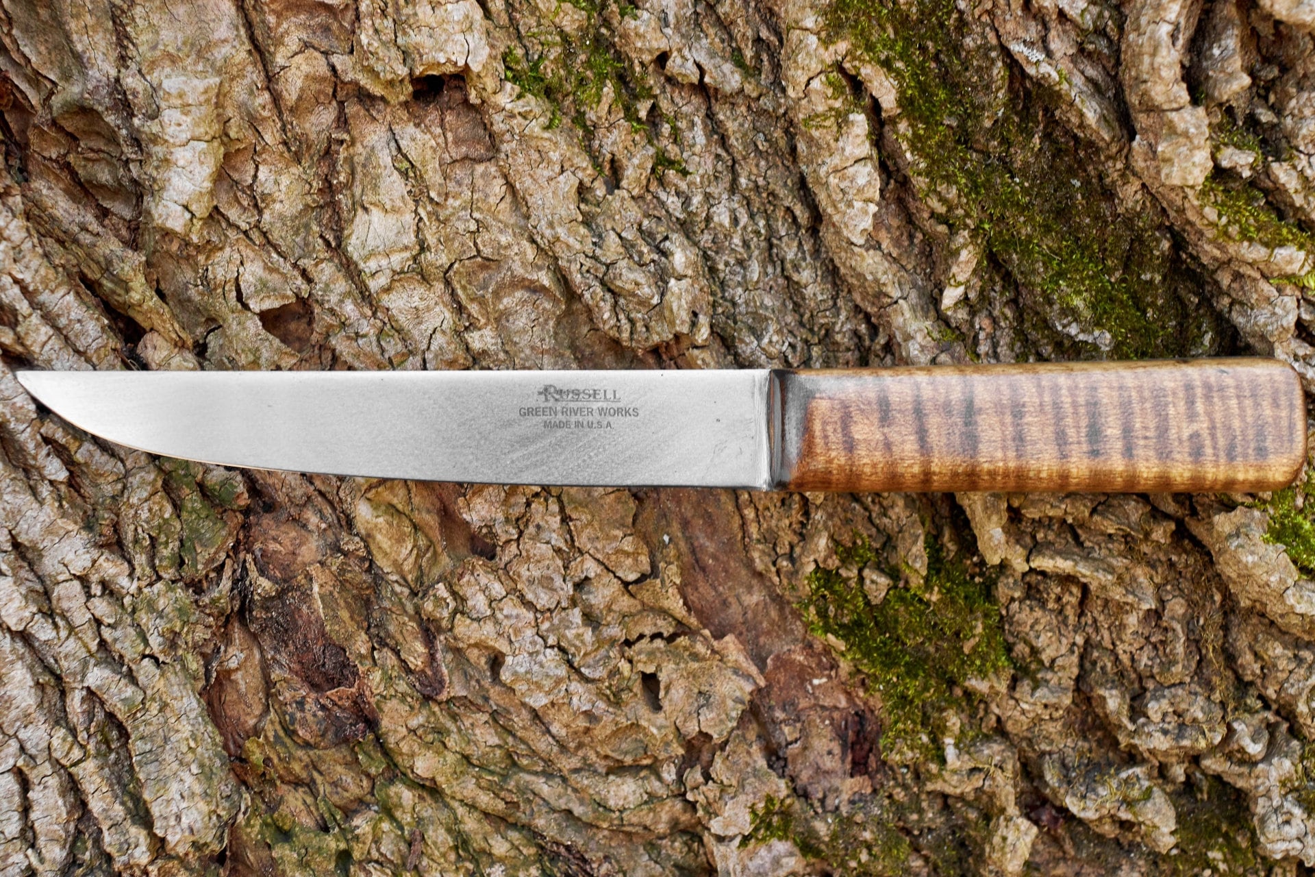Russell Green River Works bushcraft knife