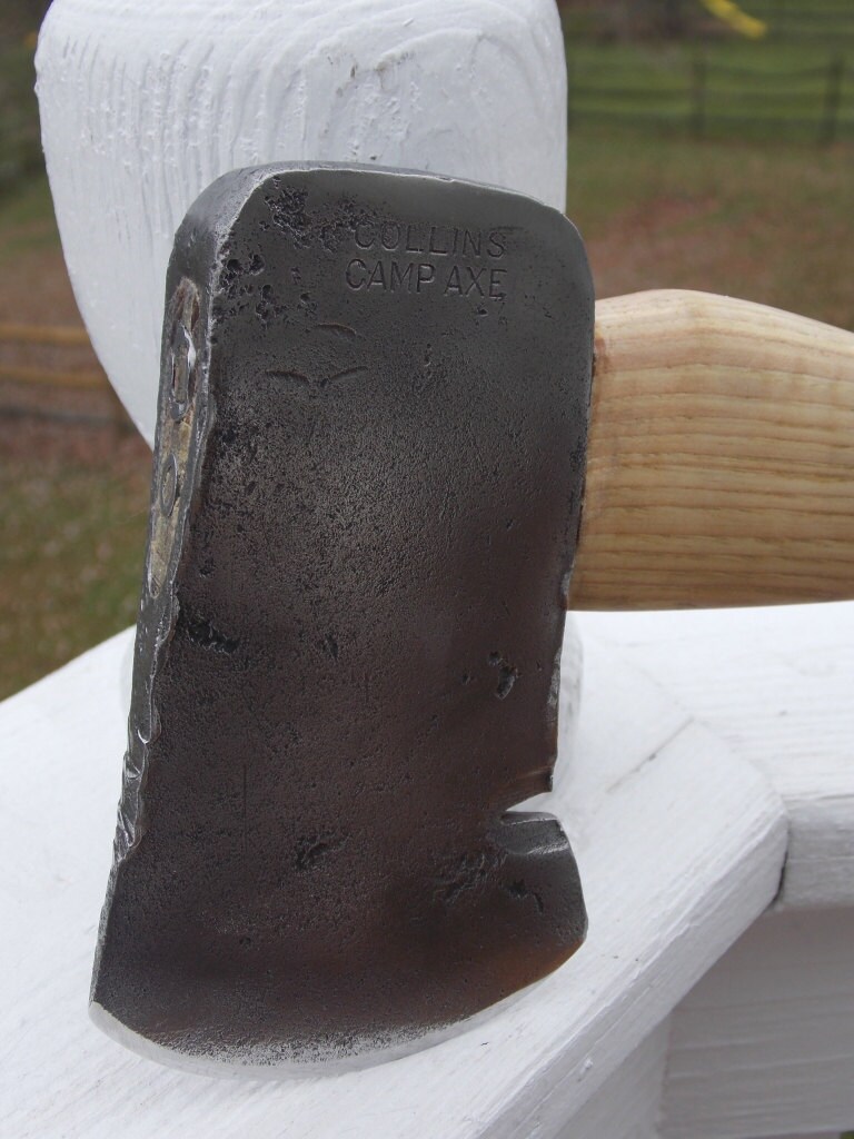 Vintage 1.5lb Collins Camp Axe with a 14 inch handle