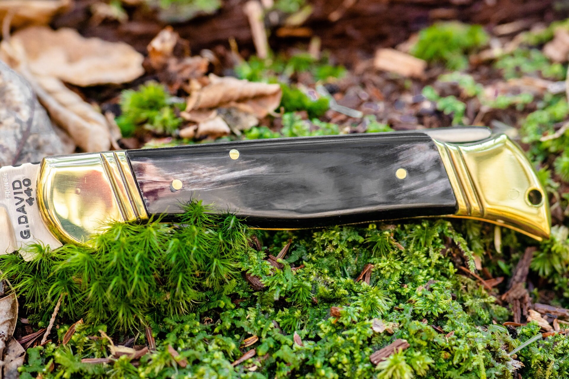 G. David Arbalete Laguiole Extra pocket knife handmade in Thiers France