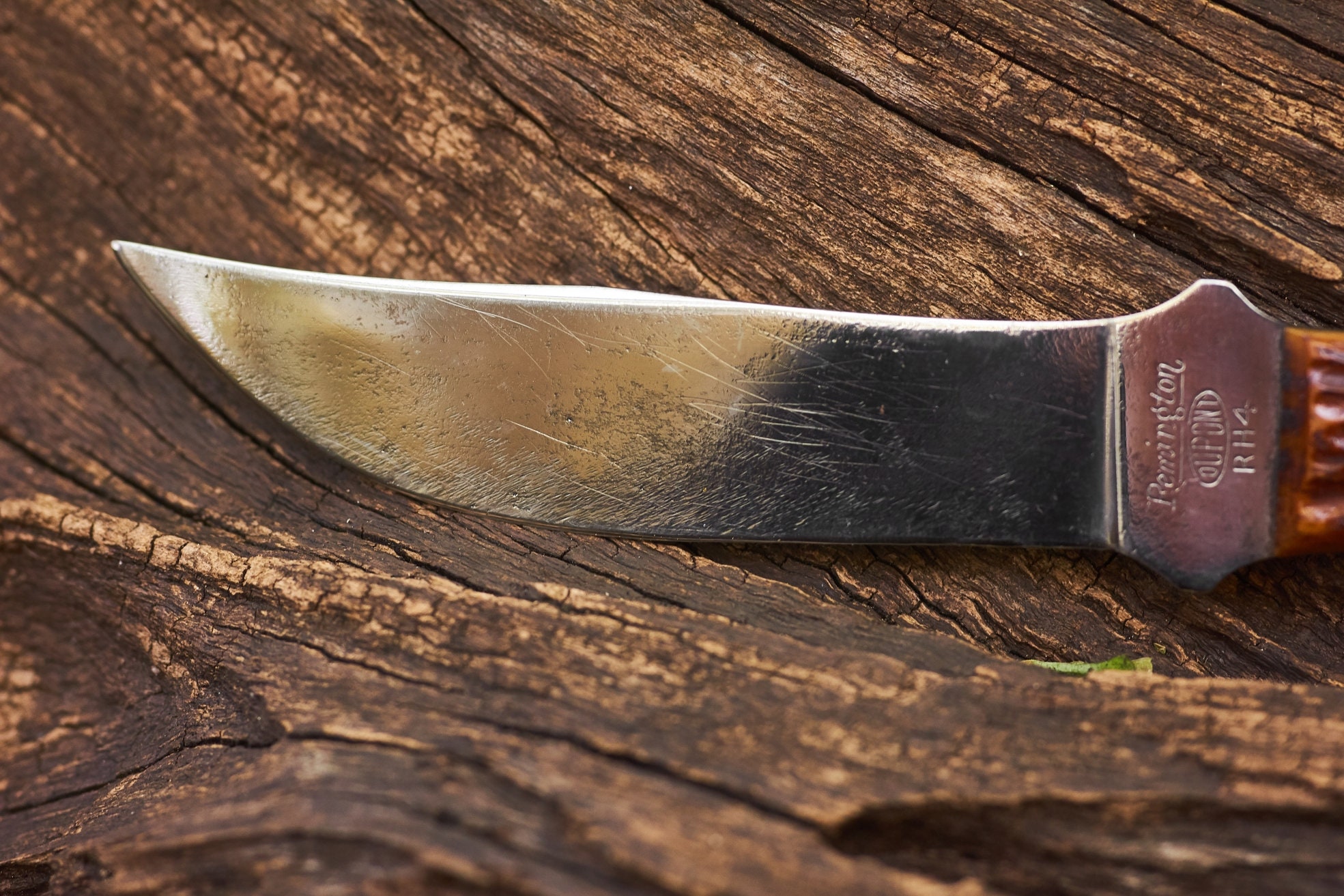 Knife Vintage Remington Fixed Blade RH4 with original sheath