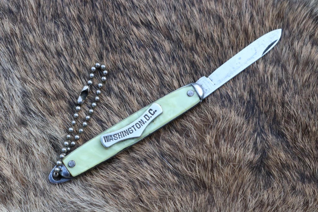 Washington DC single blade pocket knife