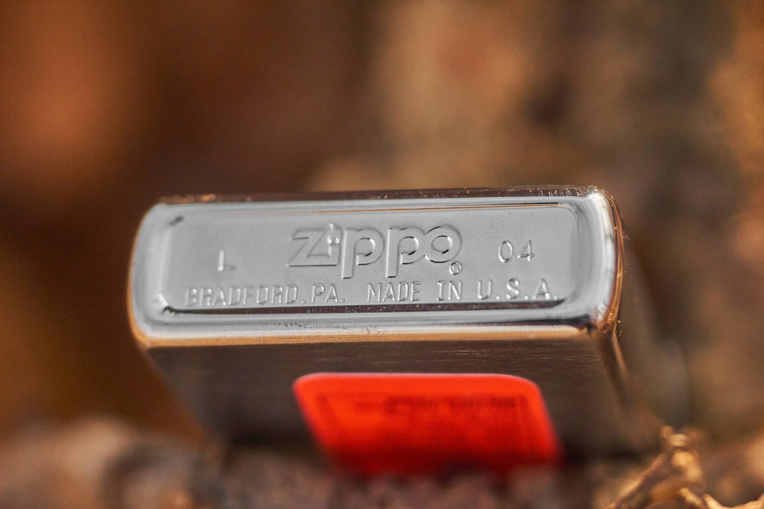 Zippo USS Constellation CV 64 unfired Zippo with safety sticker