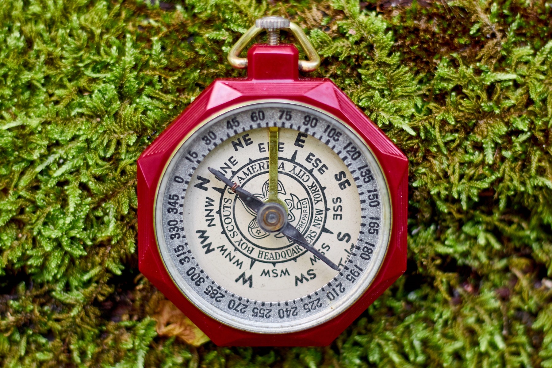 Vintage Boy Scouts of America Compass