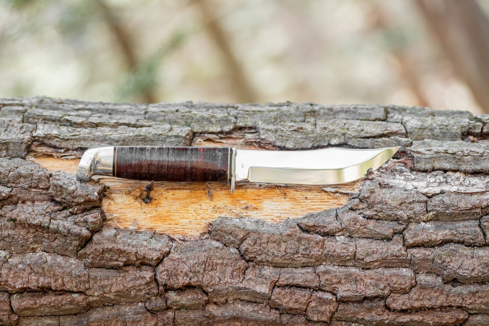 Vintage West Cut Fixed Blade Knife 