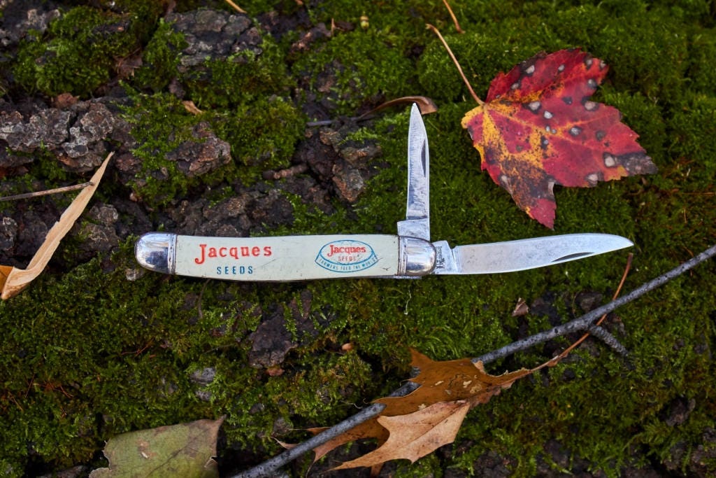 Vintage Imperial pocket knife from Jacques seeds