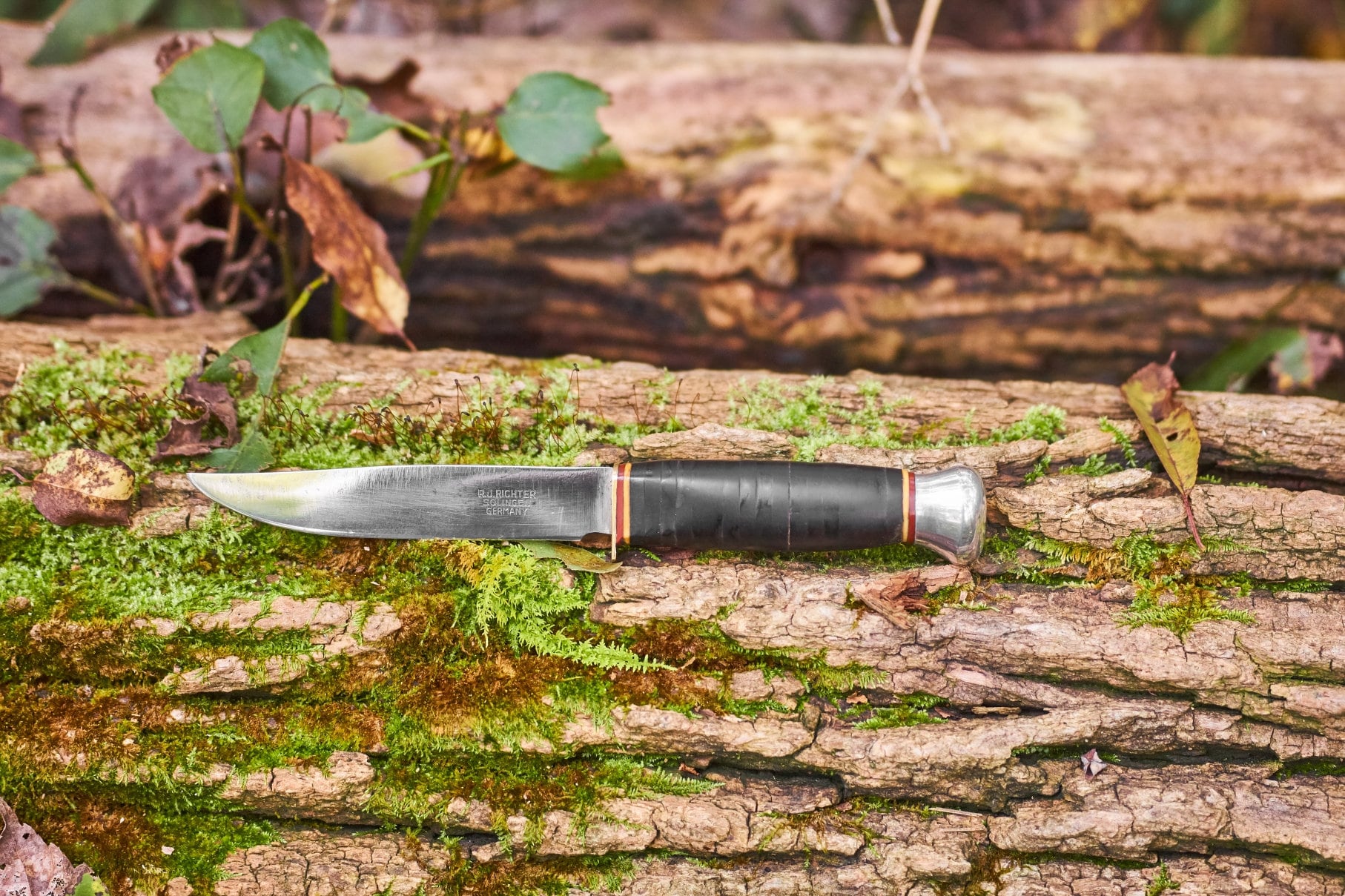 Vintage fixed blade knife RJ Richter Solingen Germany