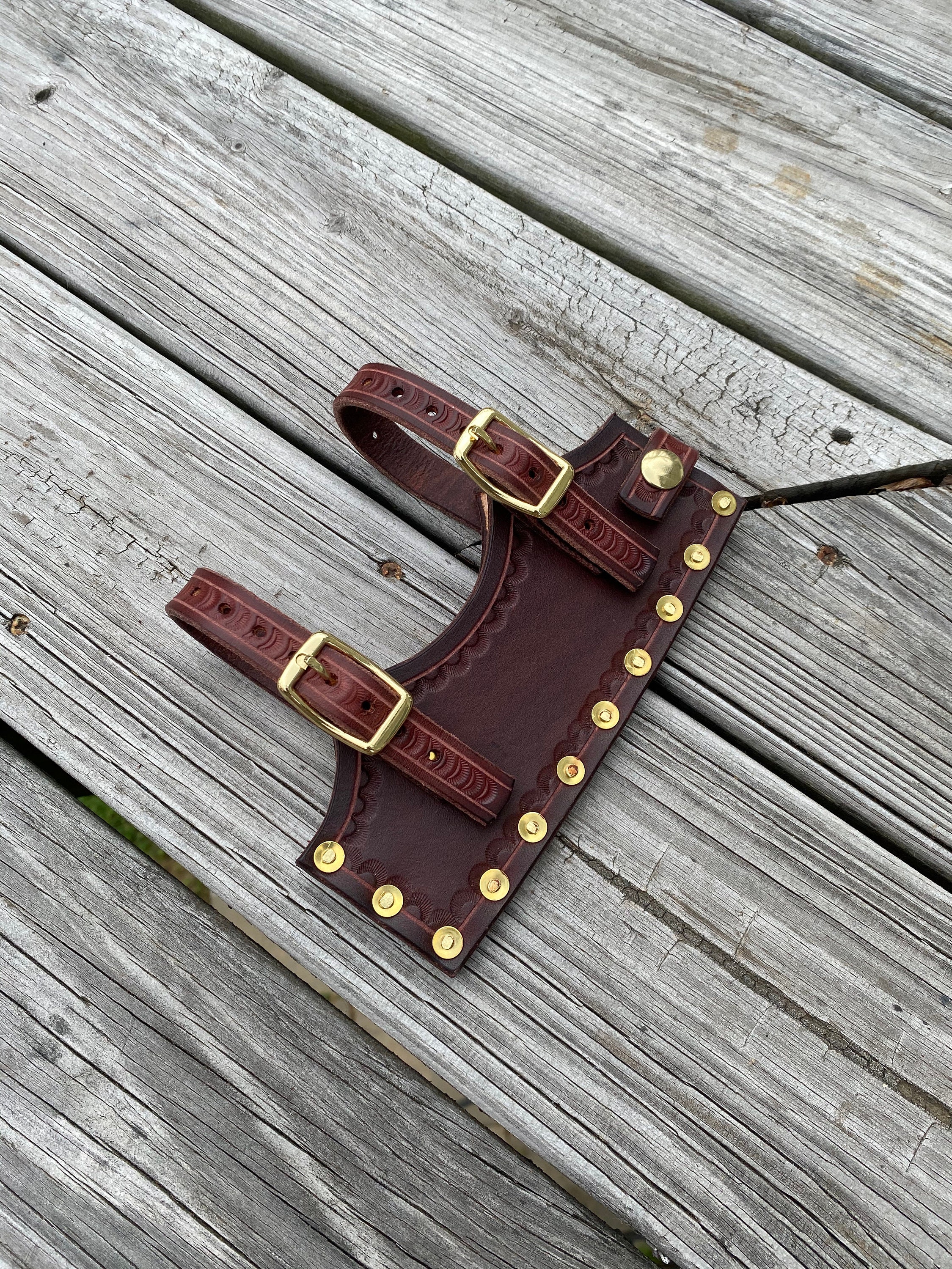 Handmade Leather Cleaver Sheath