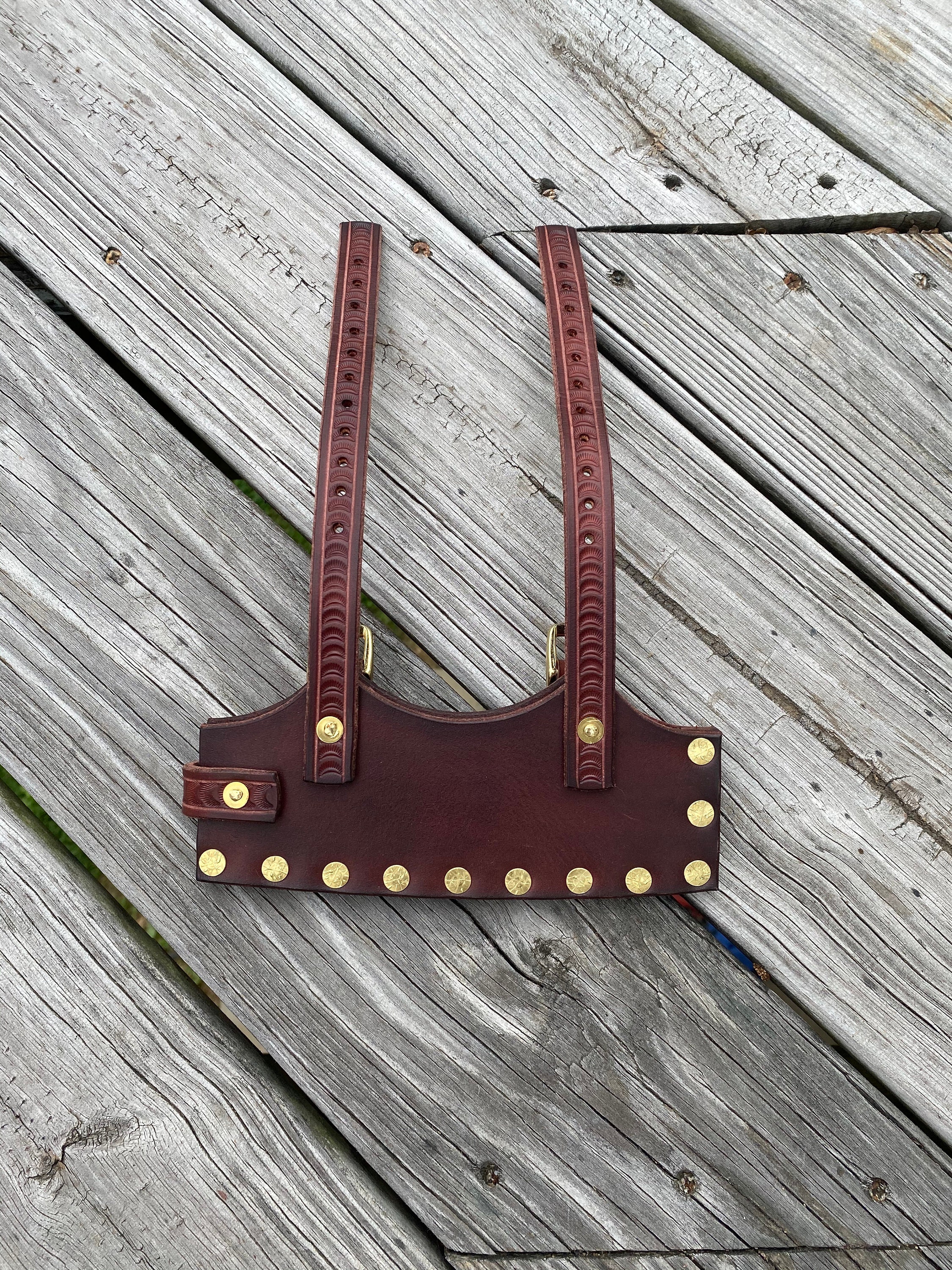 Handmade Leather Cleaver Sheath