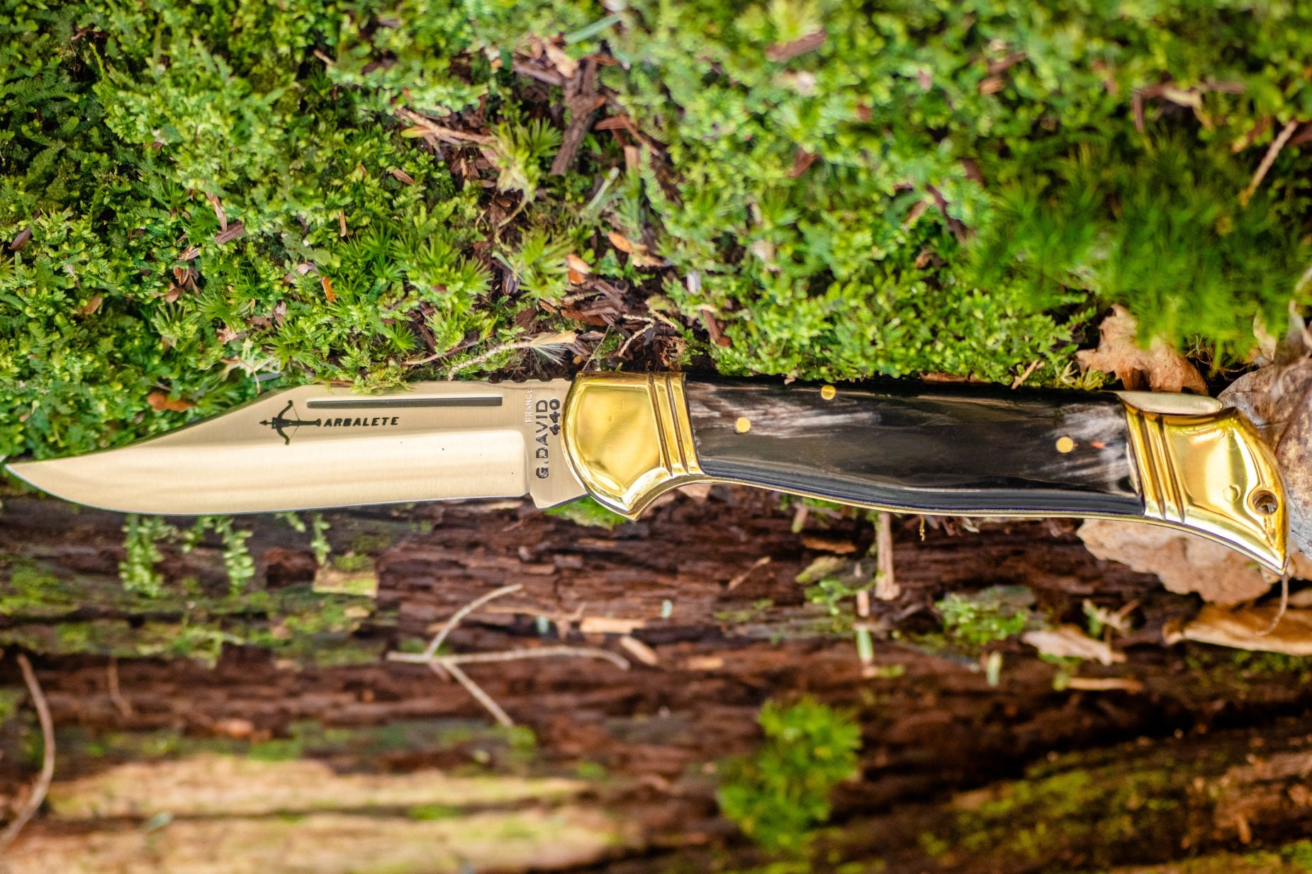 G. David Arbalete Laguiole Extra pocket knife handmade in Thiers France