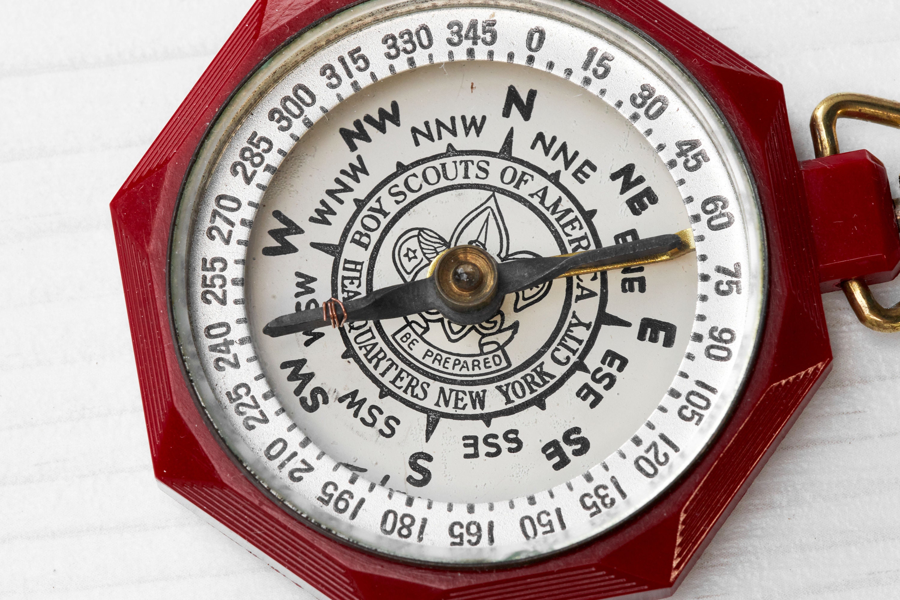 Vintage Boy Scout Compass By Taylor Instruments