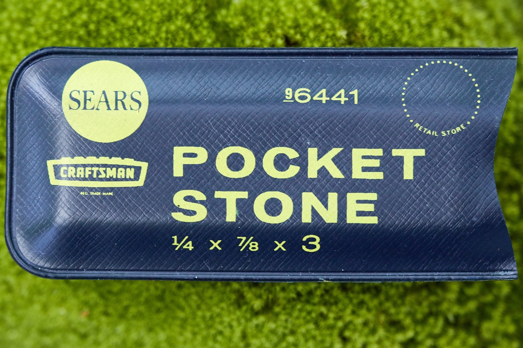 Vintage Craftsman pocket sharpening stone