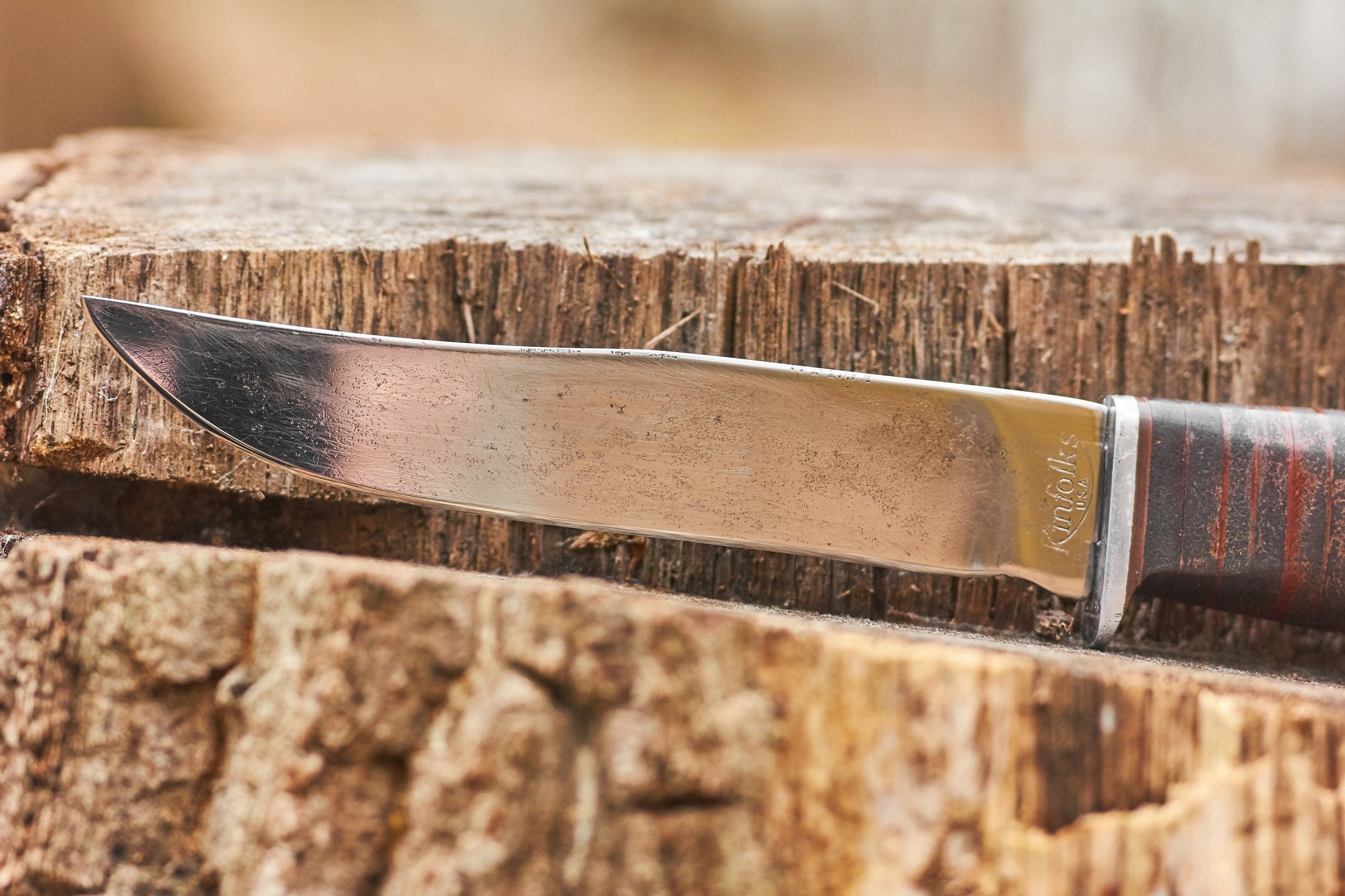 Vintage Kinfolks fixed blade knife