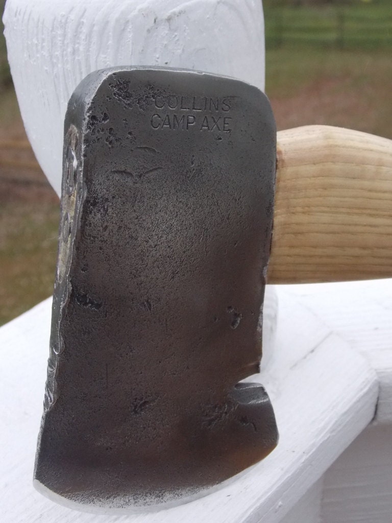 Vintage 1.5lb Collins Camp Axe with a 14 inch handle