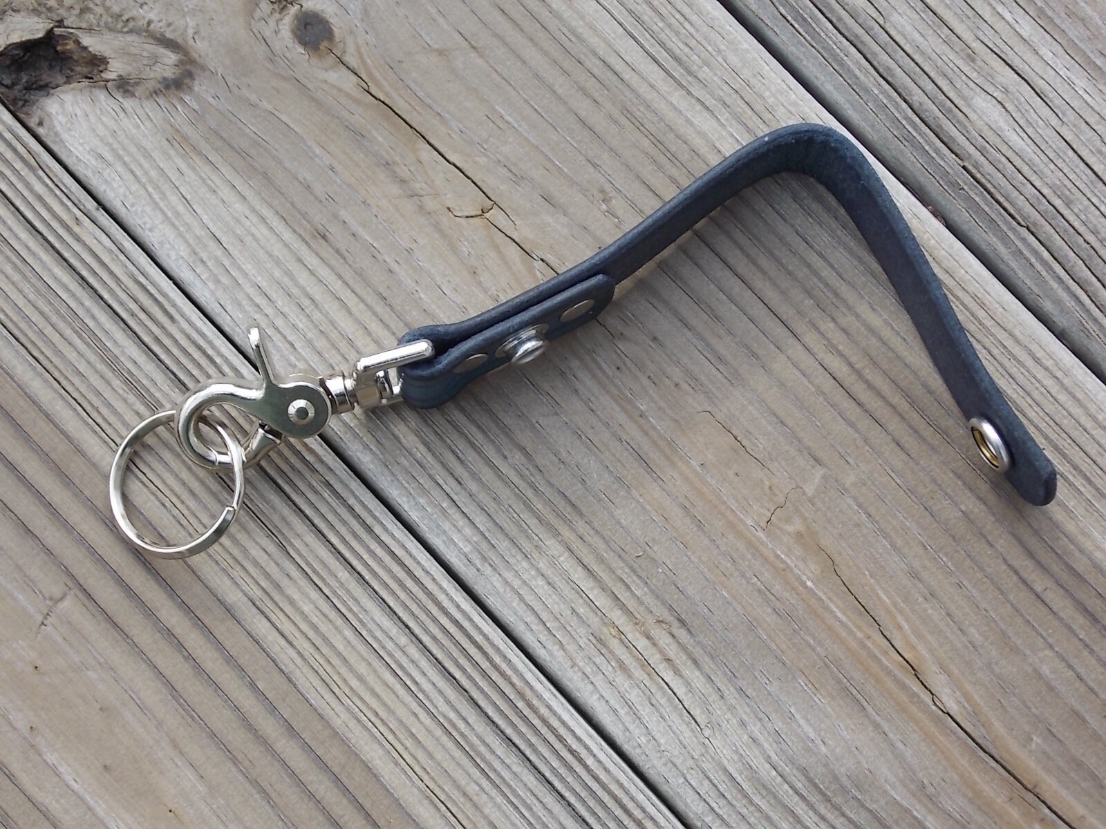 Handmade Leather Keychain Belt hanger