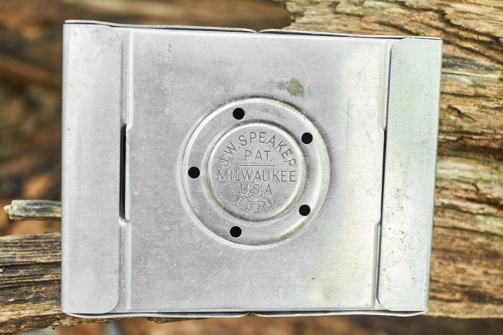 Vintage Boy Scouts of America folding camp stove