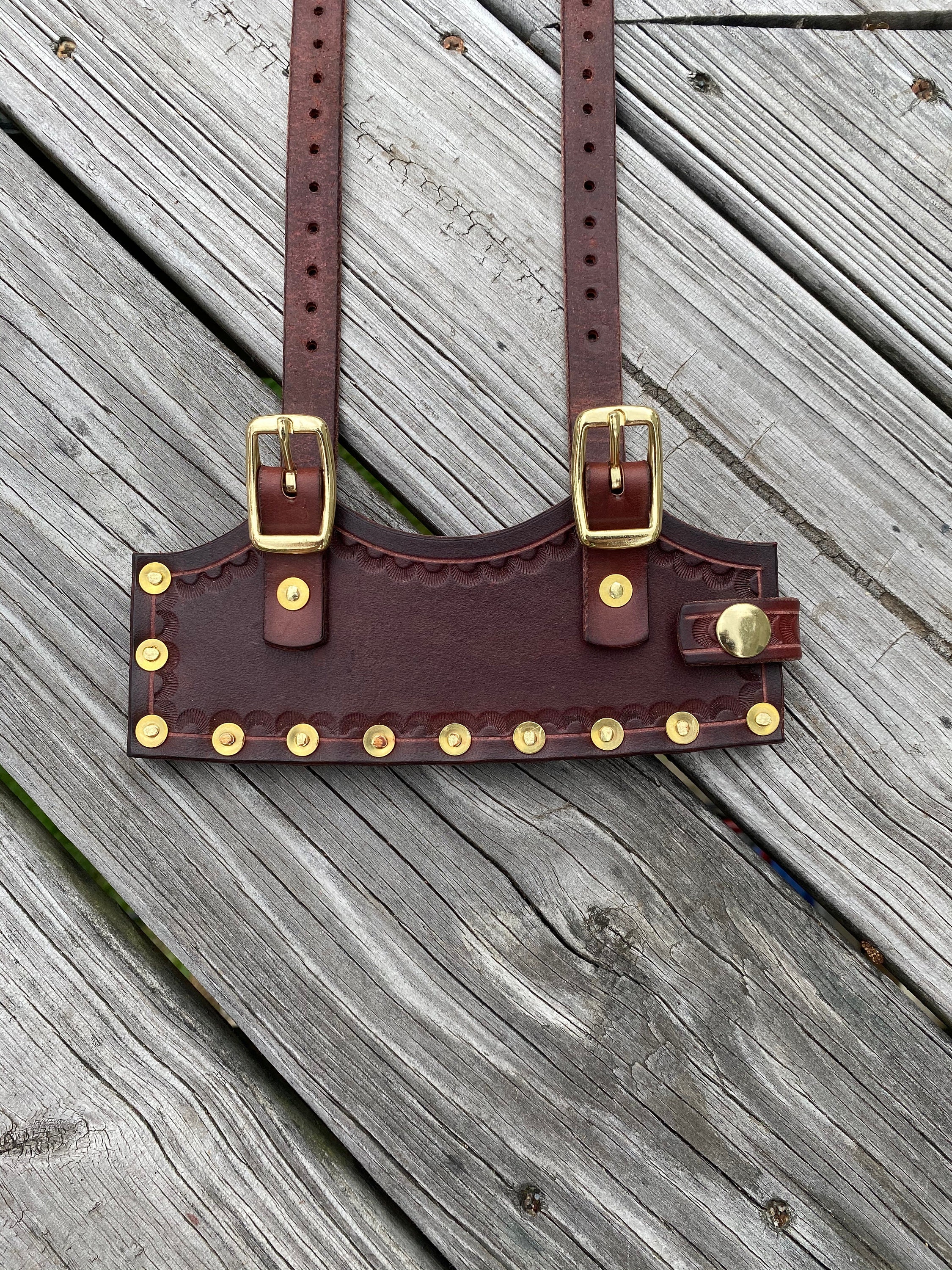 Handmade Leather Cleaver Sheath