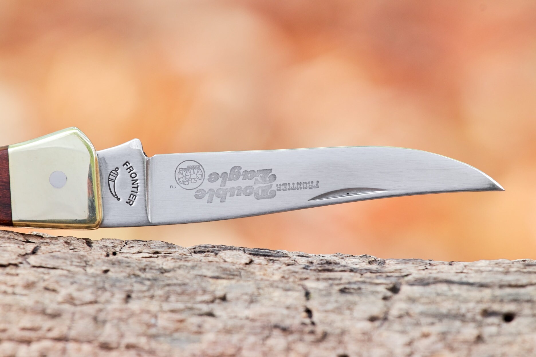 Vintage Pocket Knife Imperial Frontier Double Eagle Lockback Pocket Knife