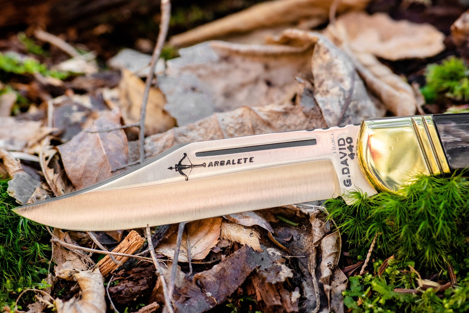 G. David Arbalete Laguiole Extra pocket knife handmade in Thiers France