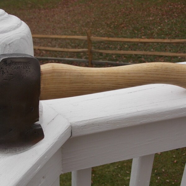 Vintage 1.5lb Collins Camp Axe with a 14 inch handle