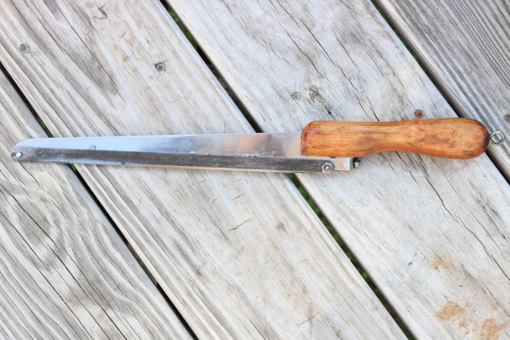 butcher knife bone saw