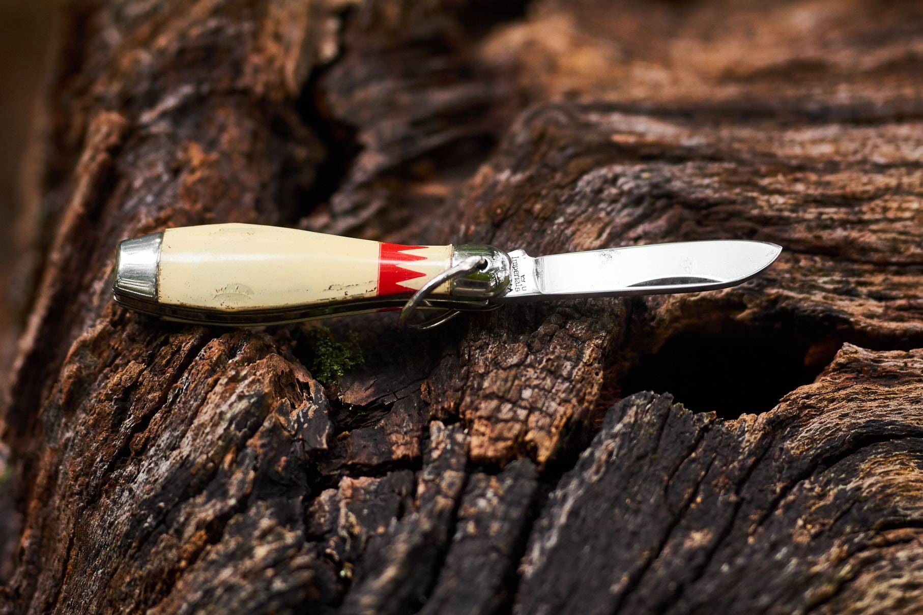 Vintage Imperial Bowling pin knife