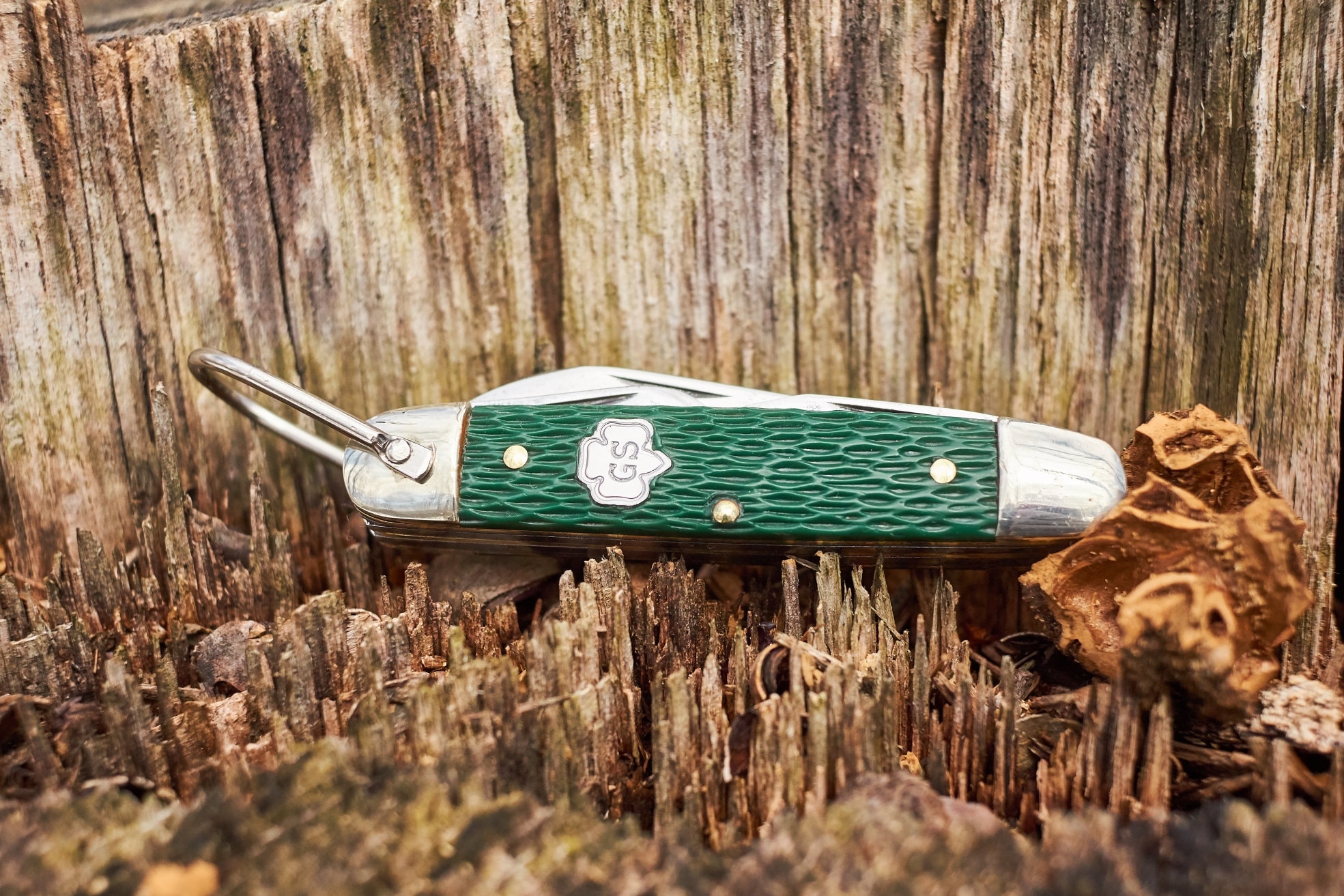 Vintage Girl Scout pocket knife made by Utica Kutmaster