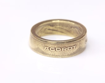 Israeli coin Ring