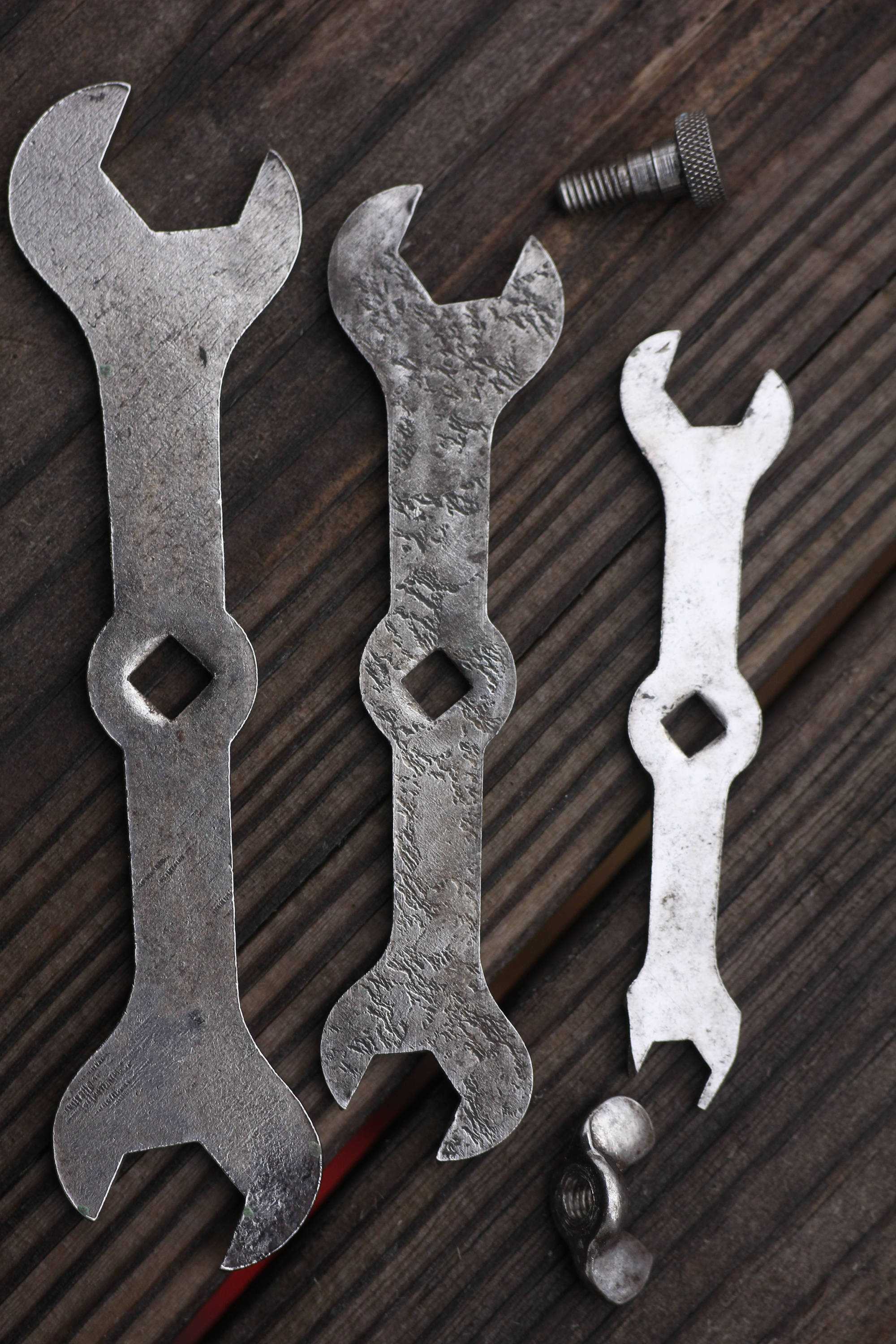 Vintage wrench set 3 pc