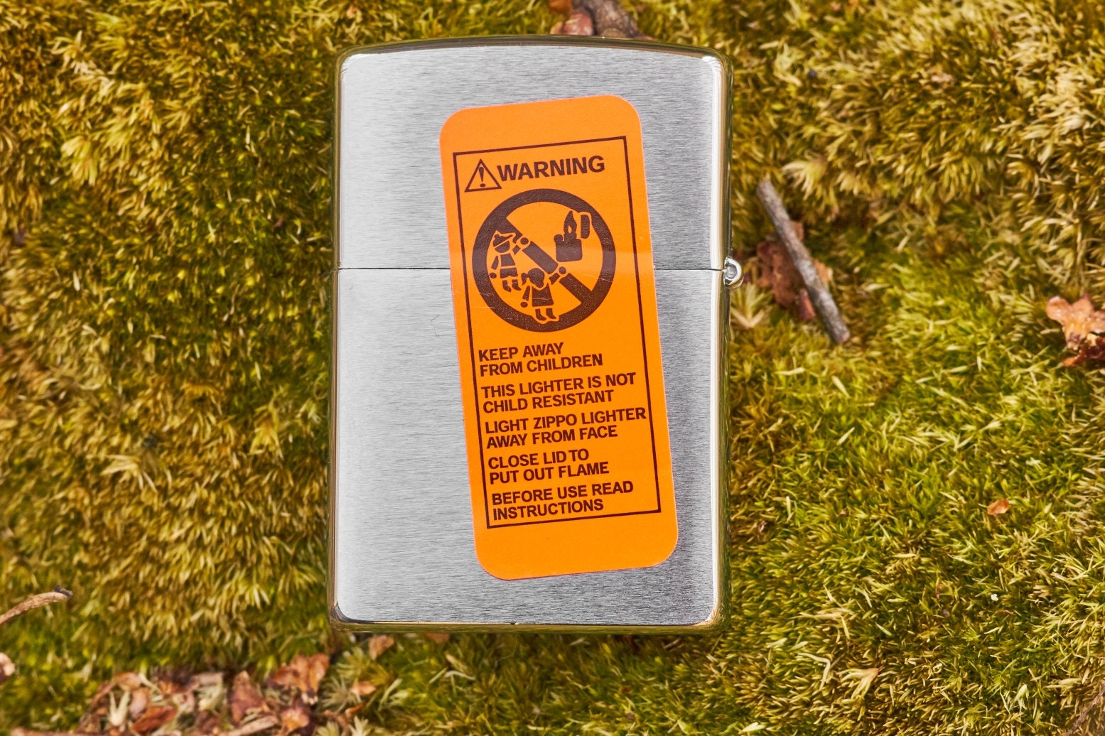 Zippo lighter USS Yellowstone AD41 unfired with safety sticker