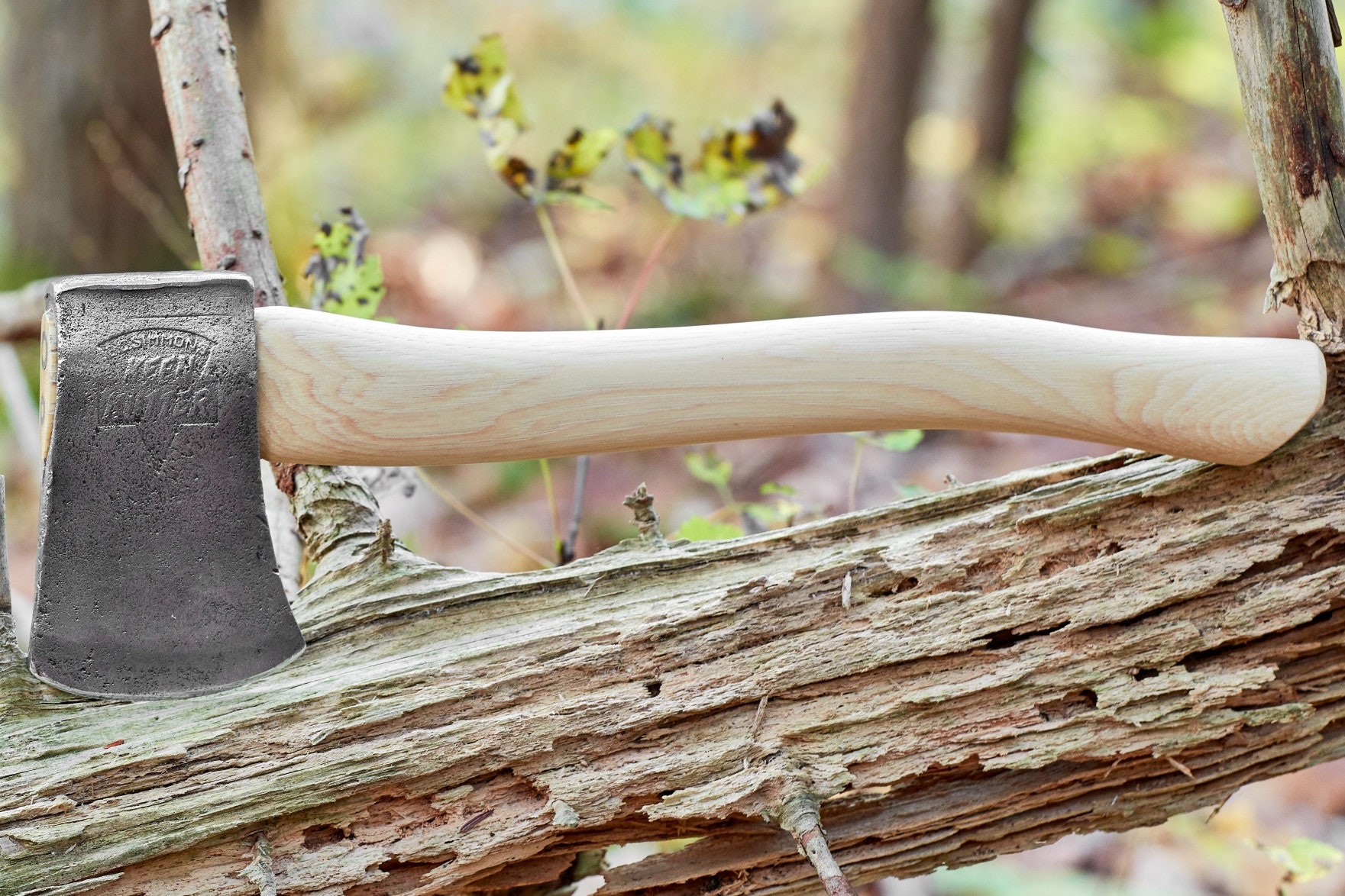 Vintage Hatchet Keen Kutter hatchet with handmade leather sheath
