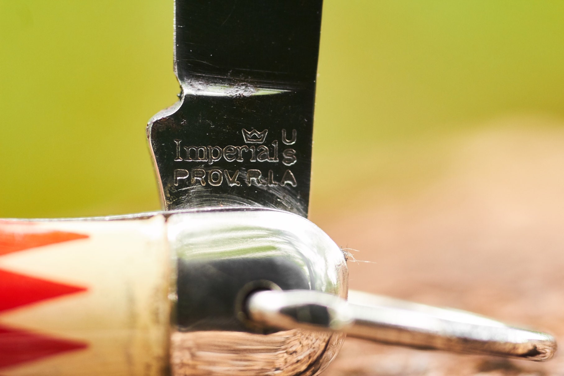 Vintage Imperial Bowling pin knife